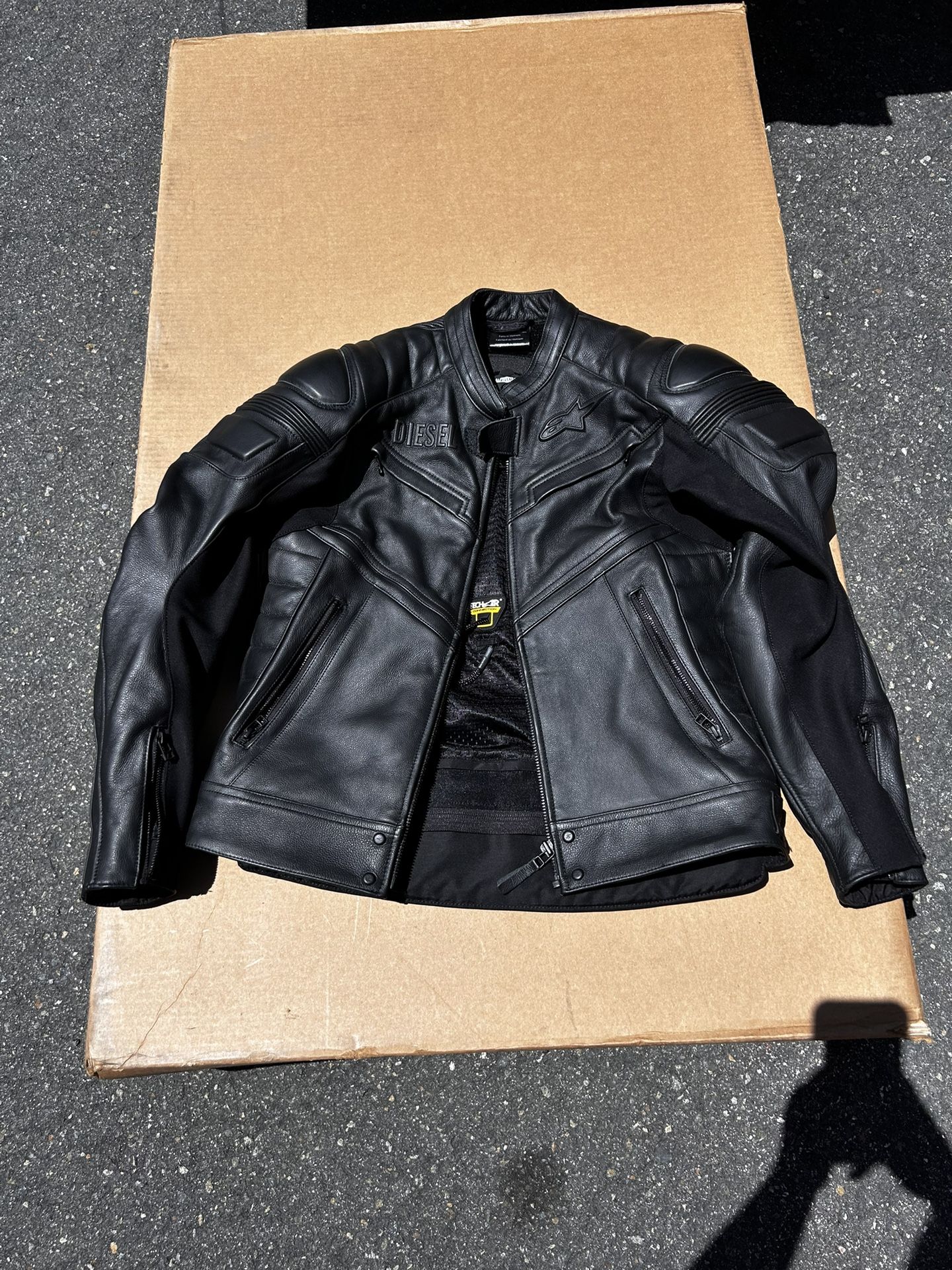 Alpinestars x Diesel AS-DSL Shiro Leather Jacket