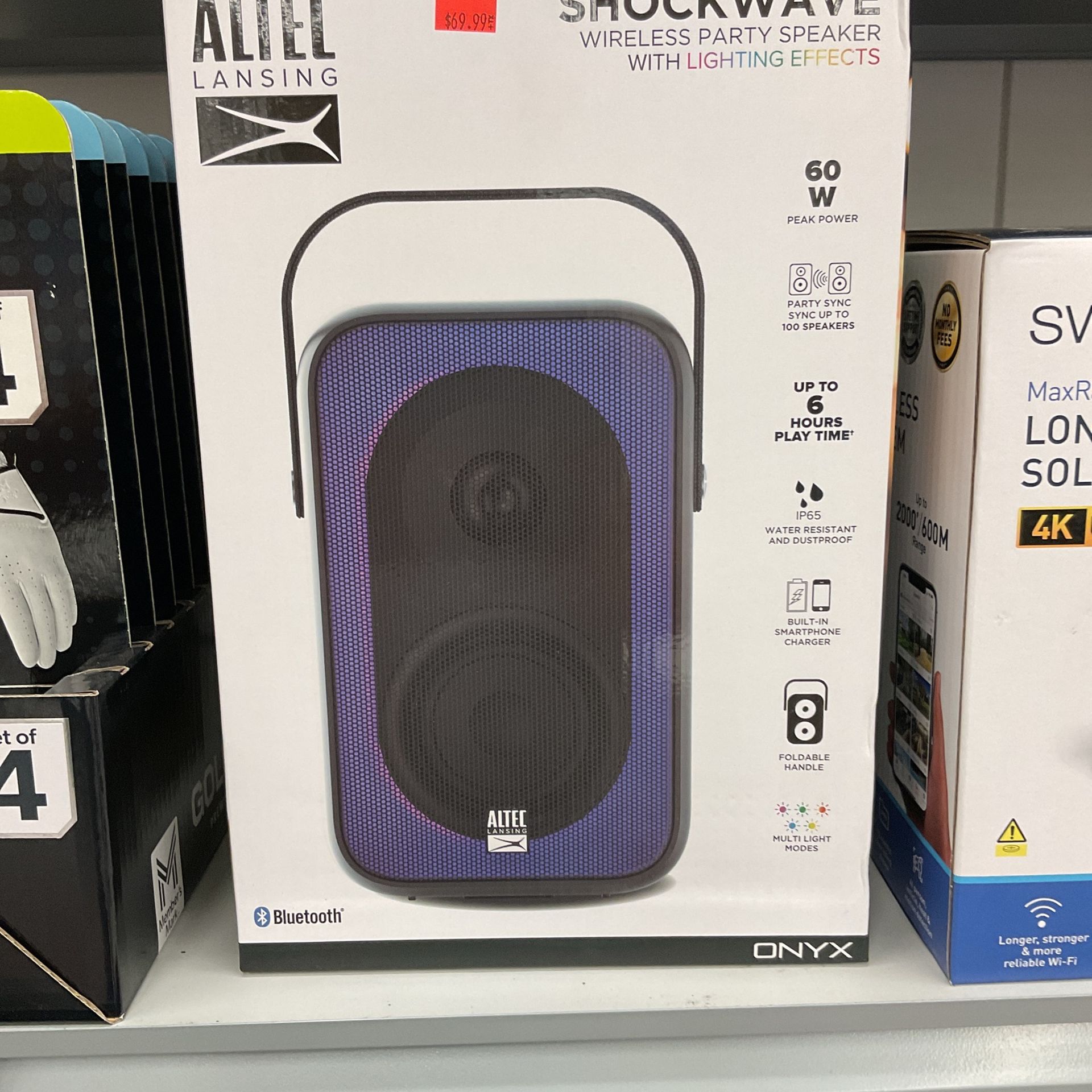 Altec Shockwave Wireless Party Speaker