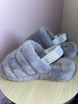 Blue ugg slippers