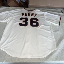 Nwt Auto Gaylord Perry San Francisco Giants Majestic Jersey Men Large USA Sewn