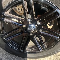 22 Inch Vogue Rims And Toyo Tires Fits GMC Denali