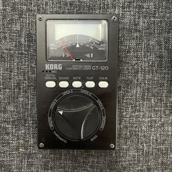 Korg GT-120 Chromatic Tuner for Guitar and Bass