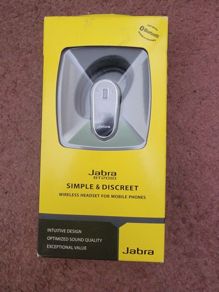 ■■■Jabra Wireless Bluetooth Headset For Mobile Phone ✅