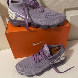 Nike Air Vapor Max Flyknit Sneakers Violet Dust for Women’s size 8