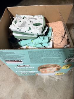 Box full of Baby Boy clothes