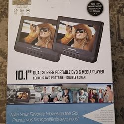 Sylvania SDVD1010 Dual Screen Portable DVD / Media Player