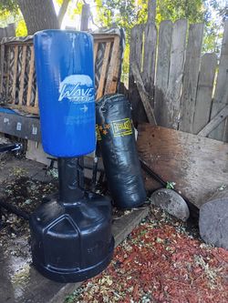 Wave master training bag, and Everlast black and  blue