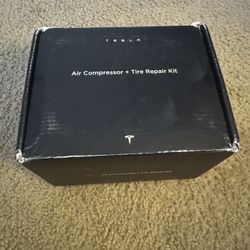 New Tesla Air Compressor Tire Repair Kit