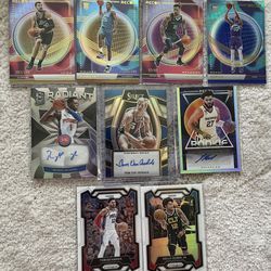 NBA Lot Autographs And Numbered Cards Mix. 