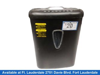 Amazon Basics 8sheet Black Paper Shredder