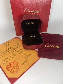 Cartier Love Ring Yellow 18k