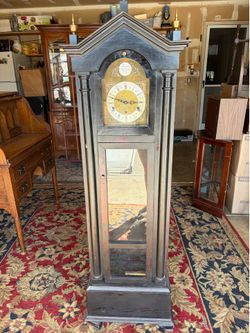Vintage Grandfather Clock – Great Restoration Project (best offer)