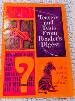 Teasers and Tests From Reader's Digest Book