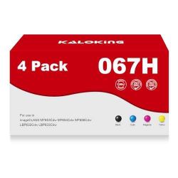KALOKING 067 Toner Cartridge Pack High Capacity Replacement Set of 4