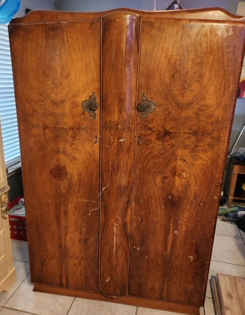 Antique Armoire  MUST GO! PRICE LOWERED TO SELL!