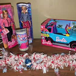 🌲🎁 Best Gifts 🎁 🎄 3 Barbie Dolls and Hot Wheels SUV  (R/C)🎄