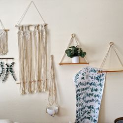 Boho eucalyptus wall decor bundle