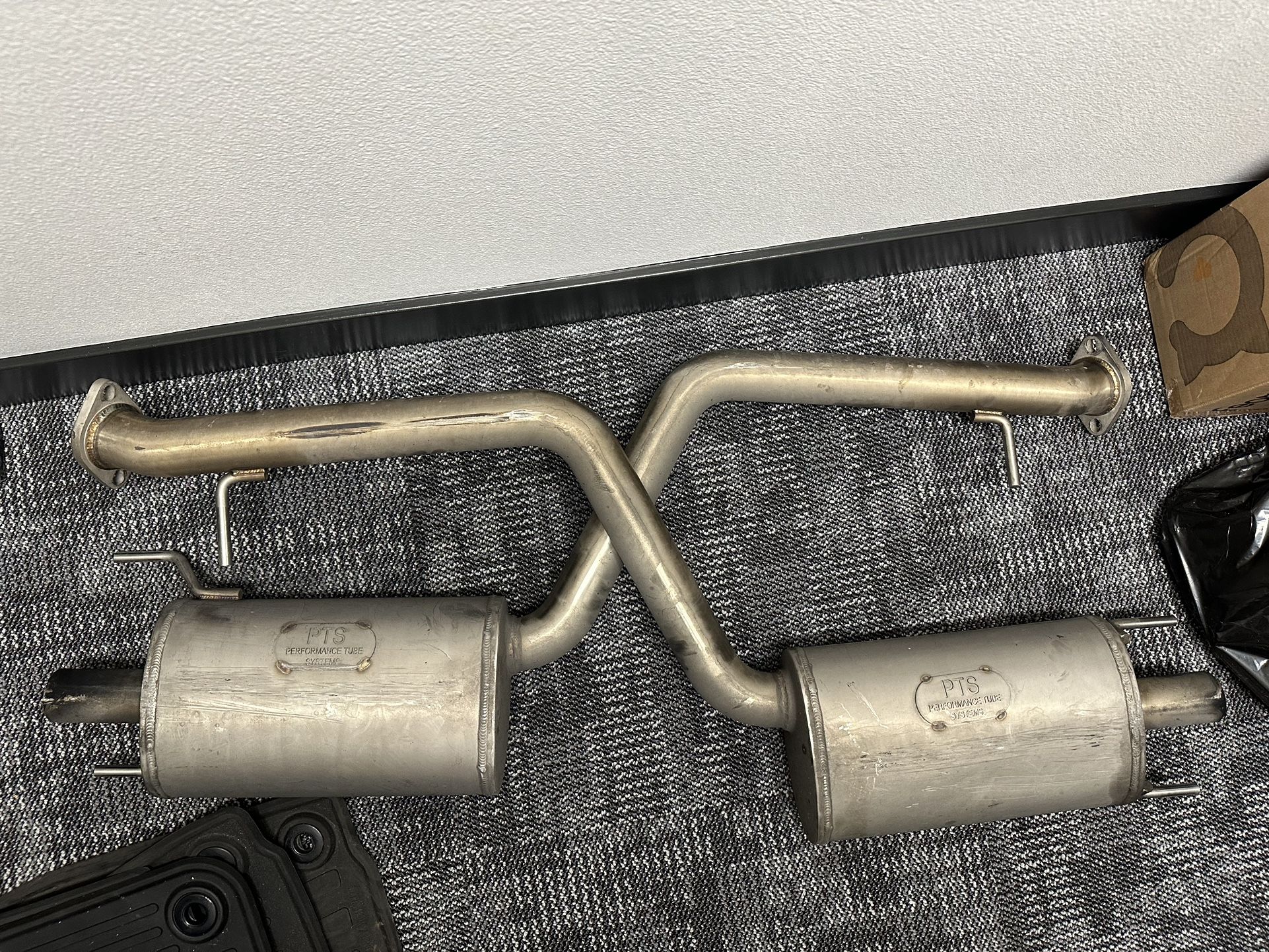 JoeZ PTS axle-back exhaust for Lexus GS350 RWD 2013+