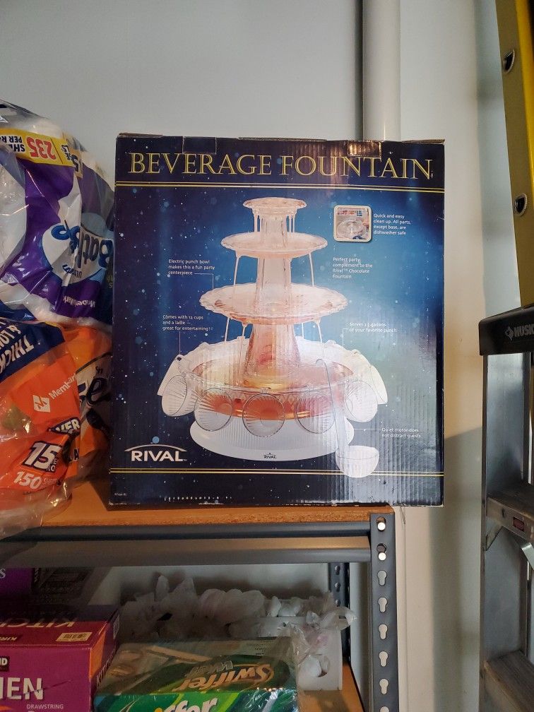 Beverage Fountain, Rival, Used