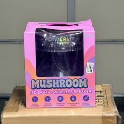 Mushroom Speaker Night Light