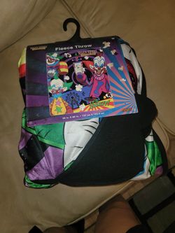 Clown Throw Fleece