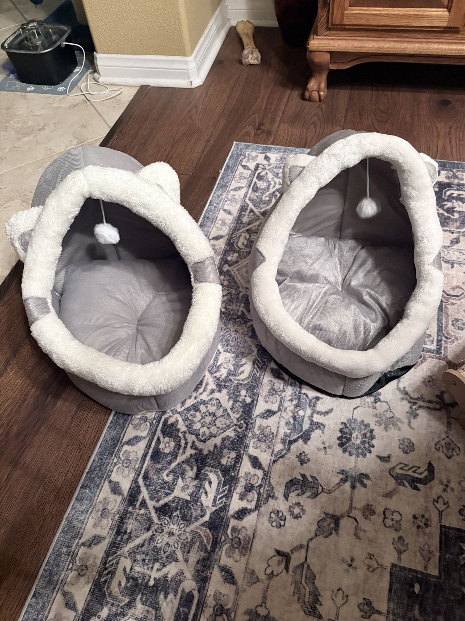 Two New Never Used Cat beds M And L