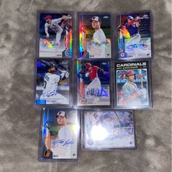 Rookie Autos From Topps Chrome 