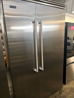 48”VIKING SIDE BY SIDE BUILT IN