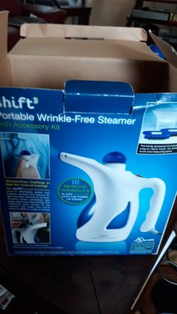 Shift Portable wrinkle free steamer