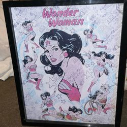 Wonder Women Picture Wall Decor 
