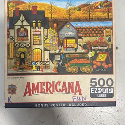 Americana 500 Ez Grip Large Puzzle 