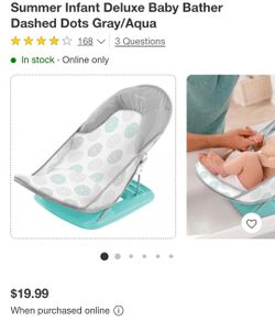 Summer Infant Deluxe Baby Bather