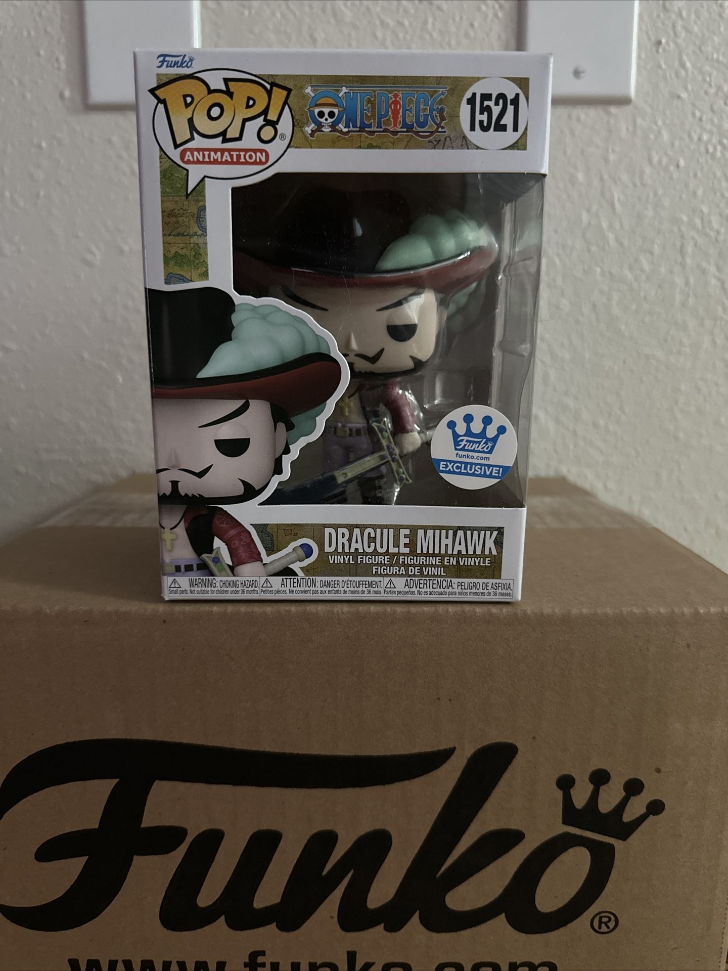 Funko Pop! Vinyl: One Piece - Dracule Mihawk - Funko (Exclusive) #1521