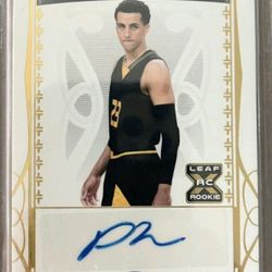 Really Nice 2023 Leaf Trinity Patrick Baldwin Jr Gold RC, Auto, #9/10 Card MINT 