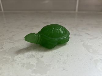 Small Green Turtle Paperweight