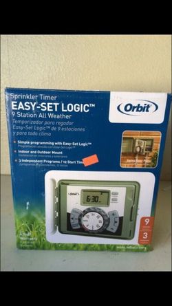 Orbit sprinkler timer