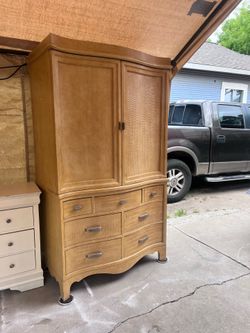 VINTAGE TALL DRESSER
