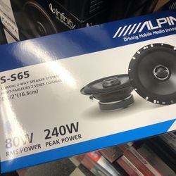Alpine S-s65 On Sale
