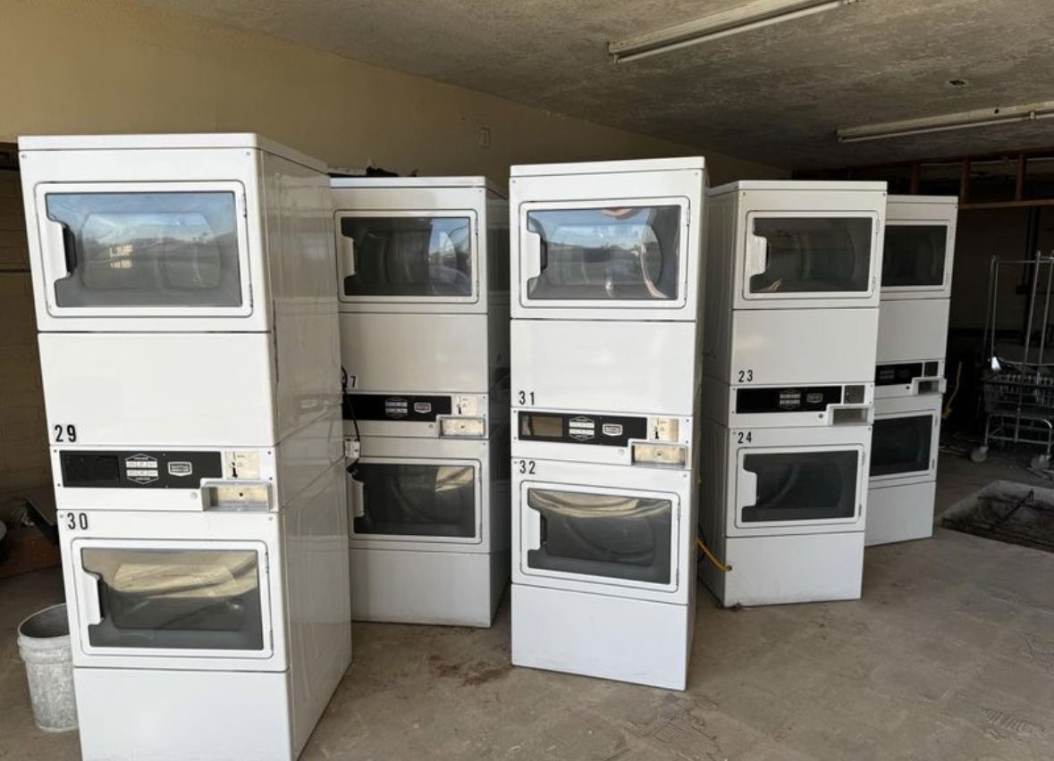 Maytag Stack Coin-Op MLG-27 Gas