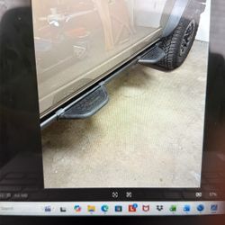 2021-2025 Ford Bronco, 4PCS EZ-Step Running Board Steps That Attach To OEM Rock Rail.