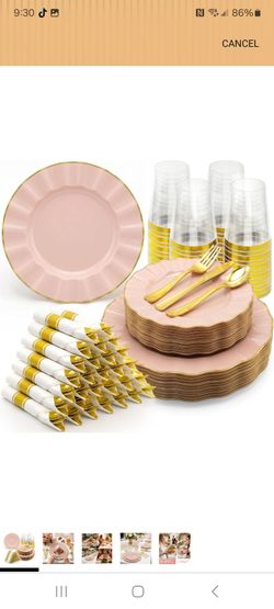 Beautiful dinnerware set great for a family dinner a family party etc new in box pick up in pomona $45