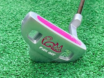 PMG Pick Cat Junior Girls Golf Pink Putter 28” | Kids Youth RH Right Handed | Brand New