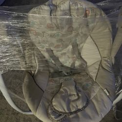 Ingenuity Convert Me 2-in-1 Portable Vibrating Baby Swing Nash, Infant, Gray (Unisex)