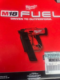 Milwaukee framing nailer new