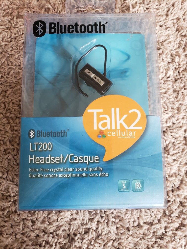 Bluetooth LT200 Headseat- Brand New