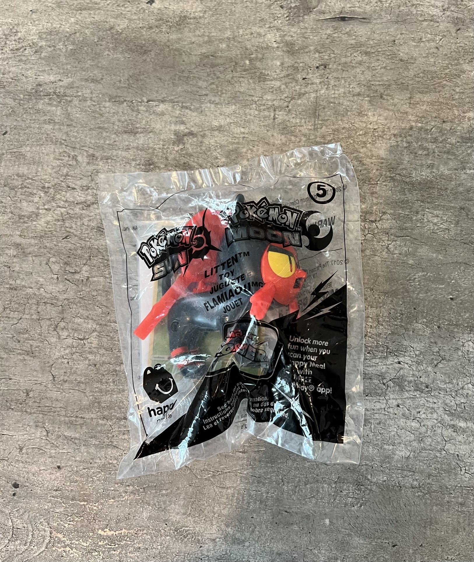 Pokémon Sun And Moon 2017 McDonald’s Happy Meal Toy 5 Litten
