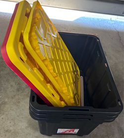 3 - 27 Gal Totes