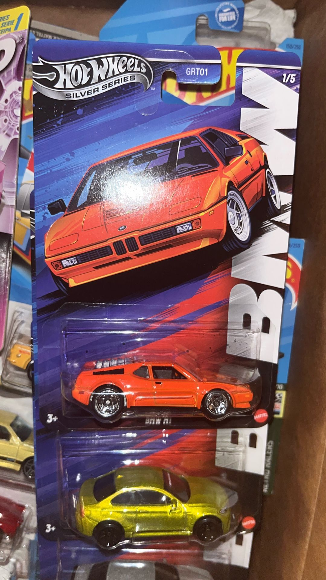 Hot Wheels Silver Series BMW M1 1:64 Mattel