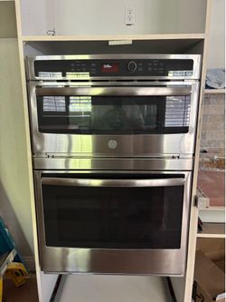 GE 30" Wall Oven Microwave Combo (JT3800SH7SS)