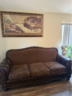2 Ashely sofas